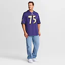 Zennovawear Jonathan Ogden Baltimore Ravens Game Retired Player Jersey - Purple