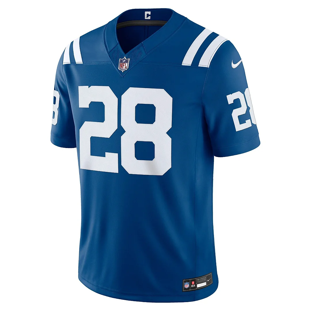Zennovawear Jonathan Taylor Indianapolis Colts Team Vapor FUSE. Stitched Limited Jersey - Royal
