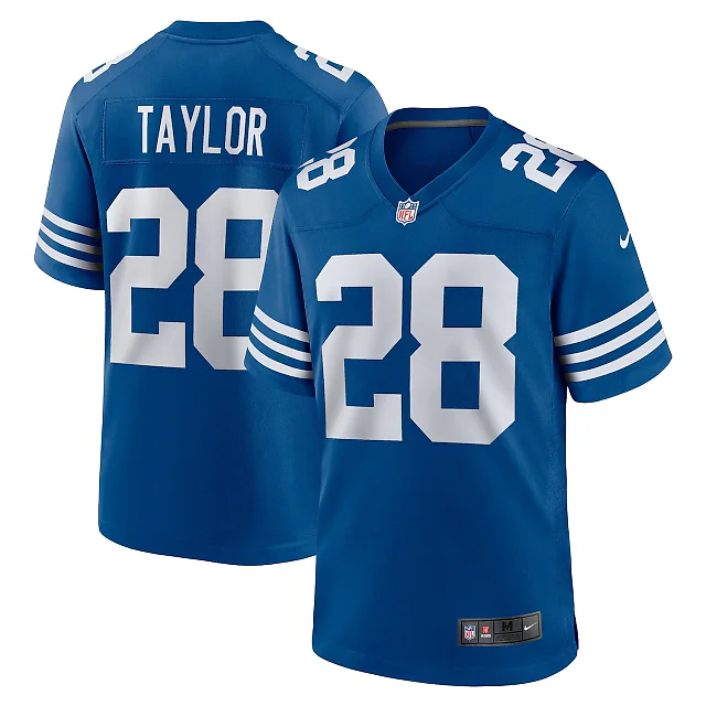 Zennovawear Jonathan Taylor Indianapolis Colts Alternate Game Jersey - Royal