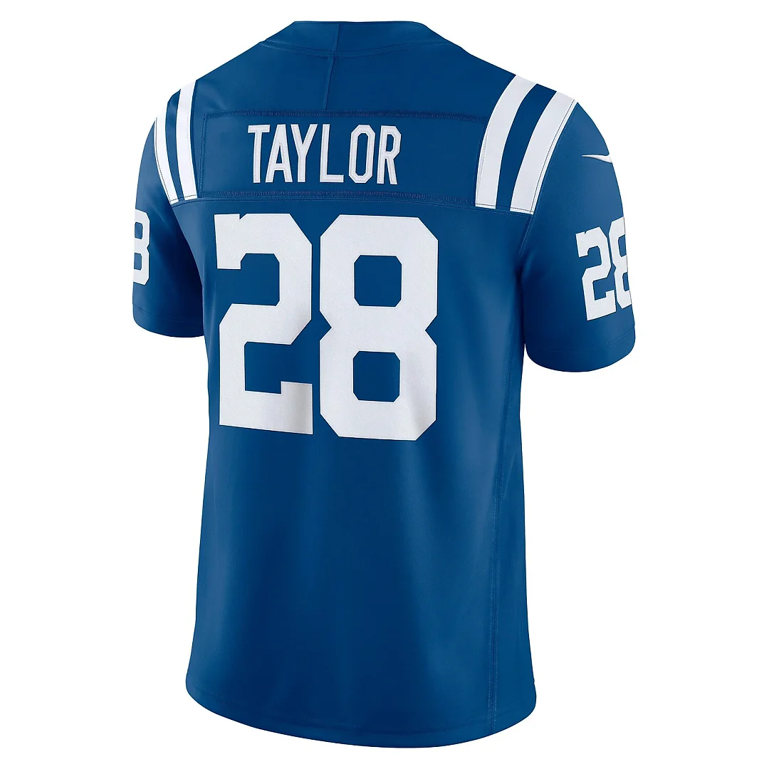 Zennovawear Jonathan Taylor Indianapolis Colts Team Vapor FUSE. Stitched Limited Jersey - Royal