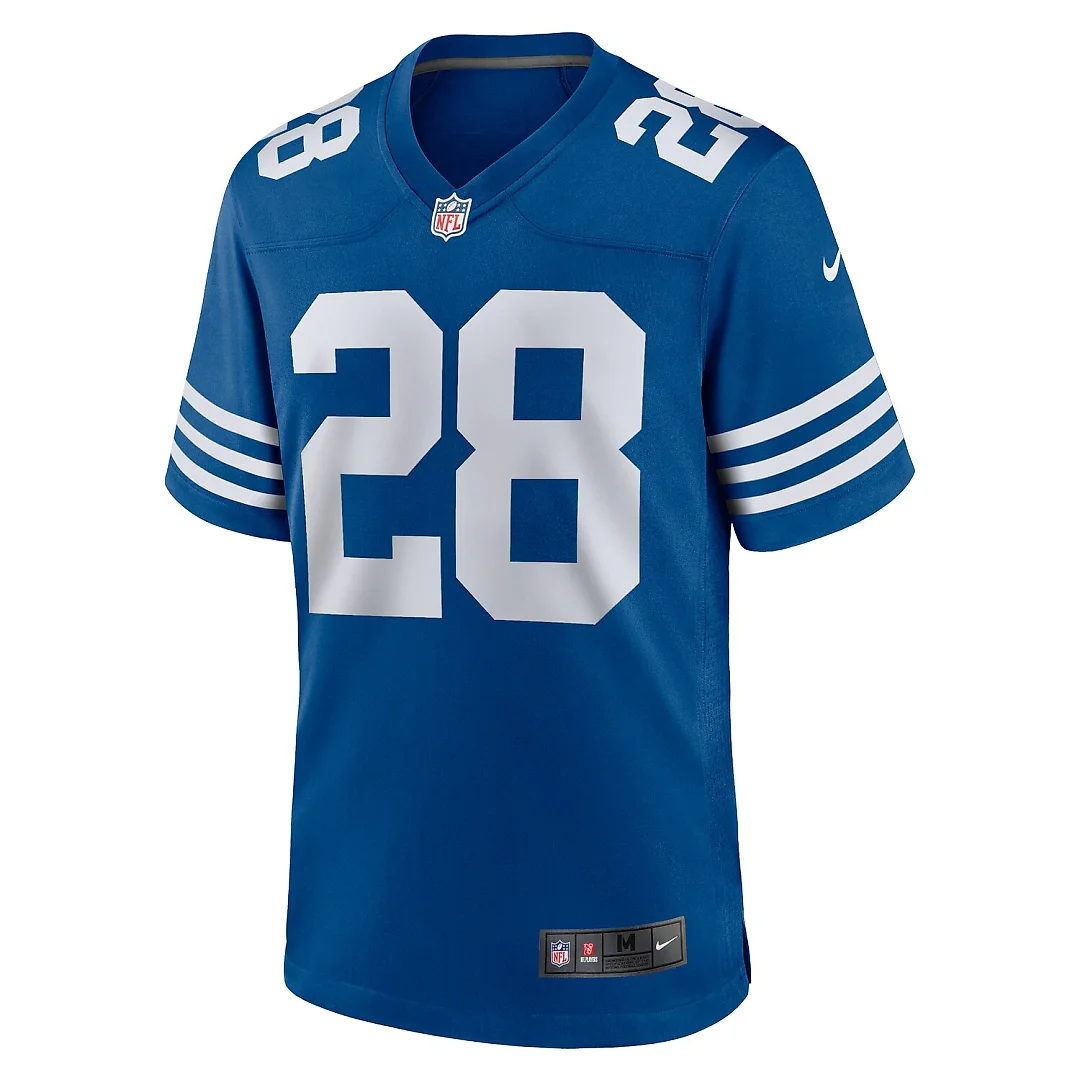 Zennovawear Jonathan Taylor Indianapolis Colts Alternate Game Jersey - Royal