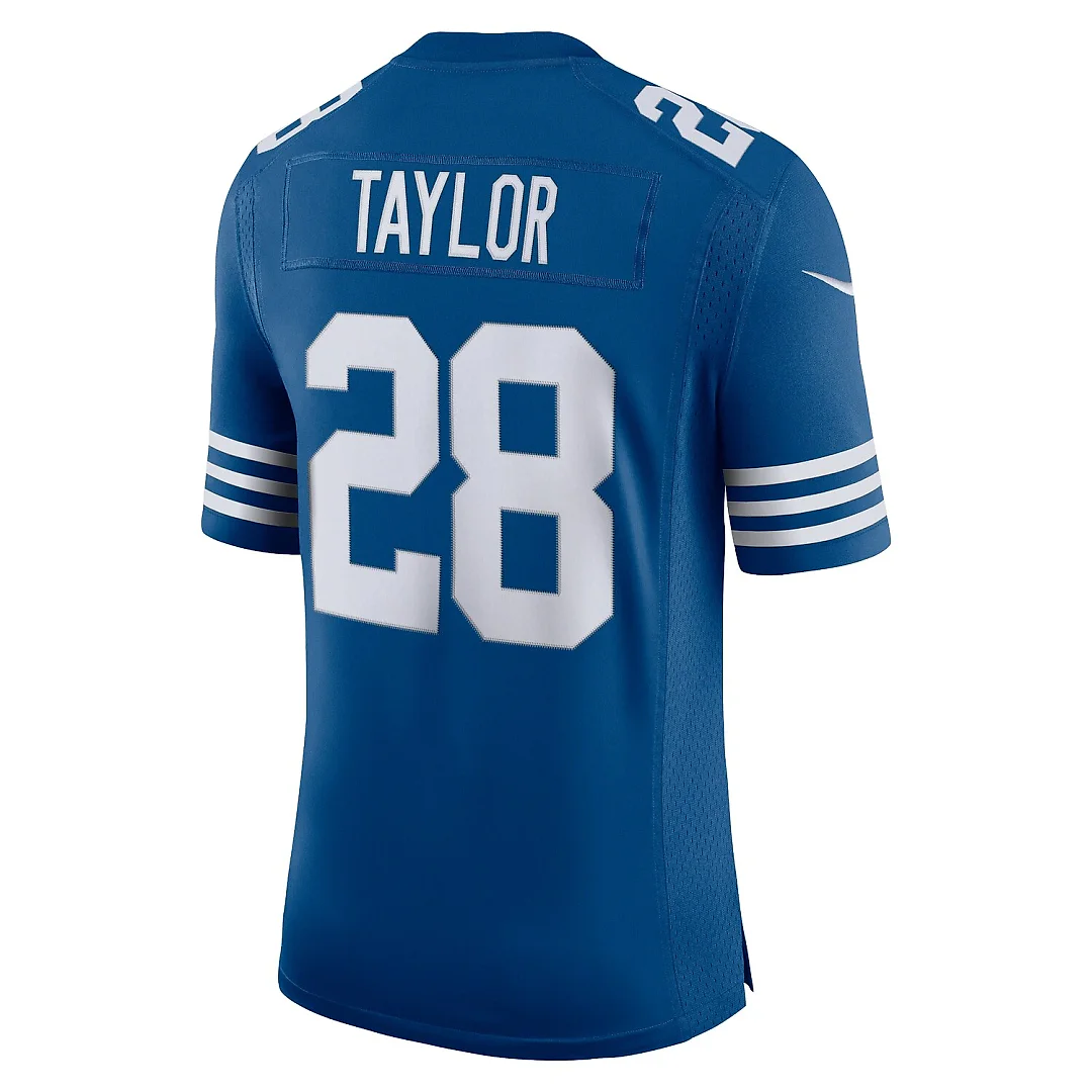 Zennovawear Men's Jonathan Taylor Royal Indianapolis Colts Alternate Vapor Limited Jersey