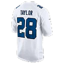 Zennovawear Jonathan Taylor Indianapolis Colts Fashion Game Jersey - Tundra White
