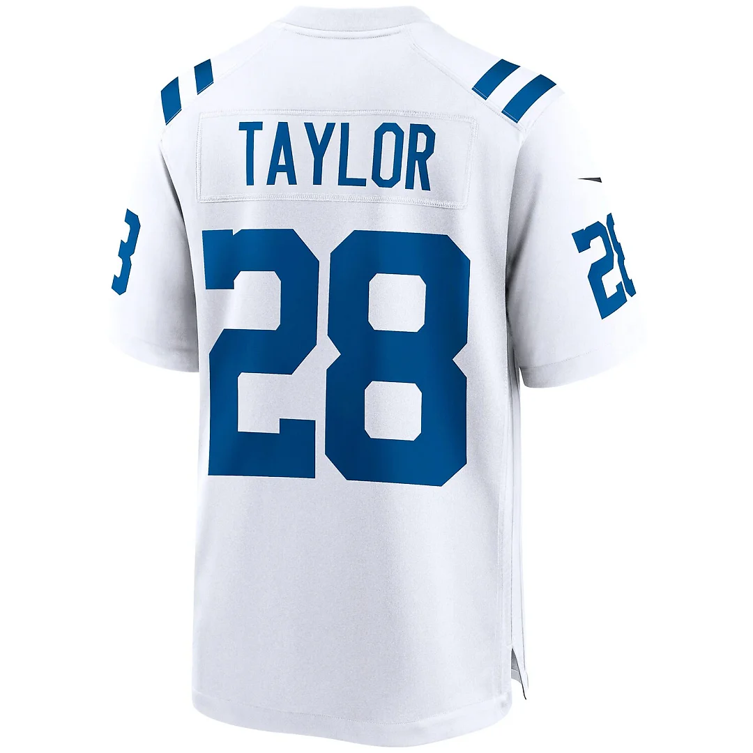 Zennovawear Jonathan Taylor Indianapolis Colts Game Jersey - White