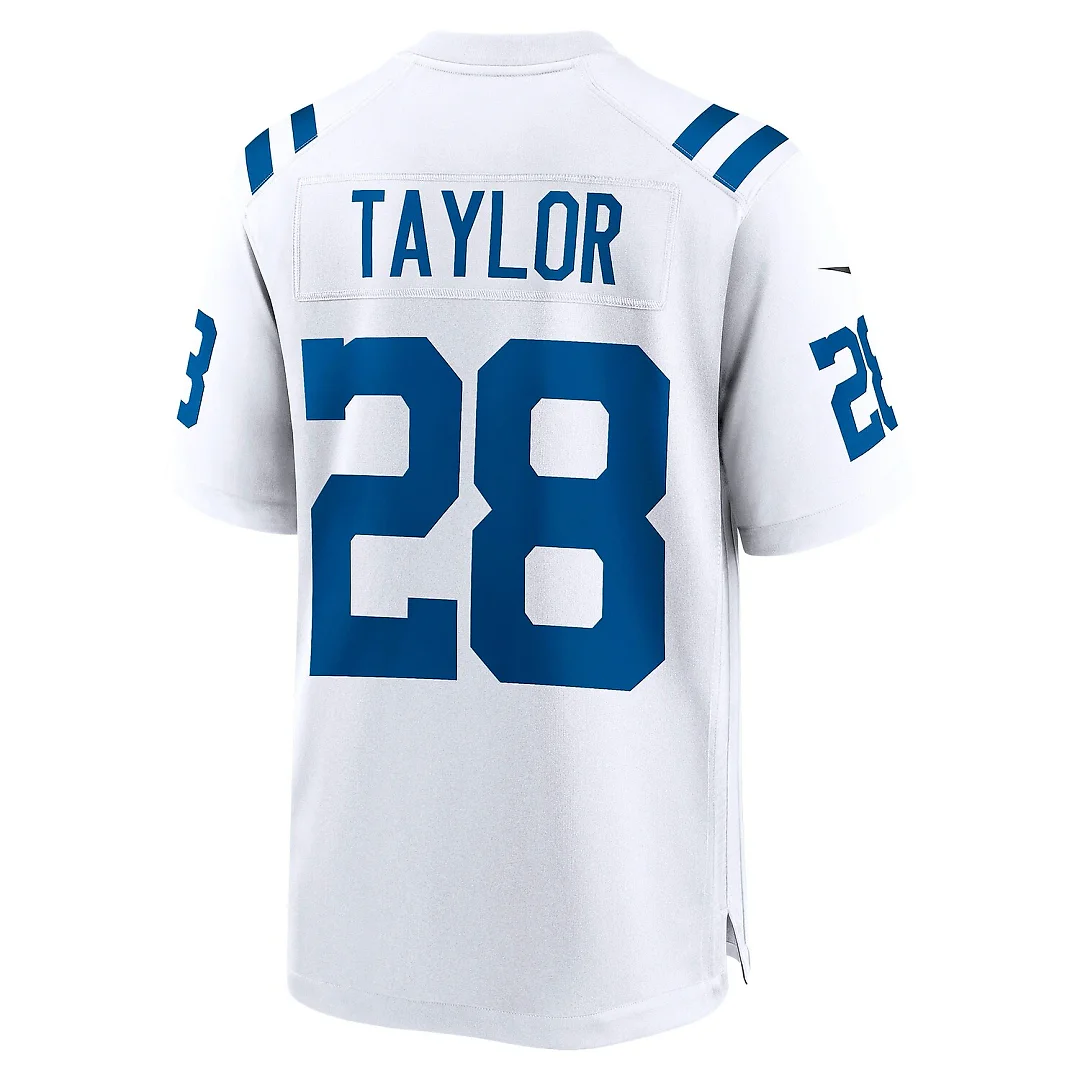 Zennovawear Jonathan Taylor Indianapolis Colts Player Game Jersey - White