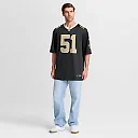 Zennovawear Jonathan Vilma New Orleans Saints Game Retired Player Jersey - Black
