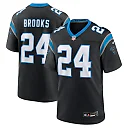 Zennovawear Jonathon Brooks Carolina Panthers Game Jersey - Black