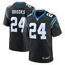 Zennovawear Jonathon Brooks Carolina Panthers Game Jersey - Black