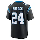 Zennovawear Jonathon Brooks Carolina Panthers Game Jersey - Black