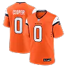 Zennovawear Jonathon Cooper Denver Broncos Team Game Jersey - Orange