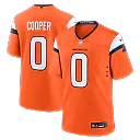 Zennovawear Jonathon Cooper Denver Broncos Team Game Jersey - Orange