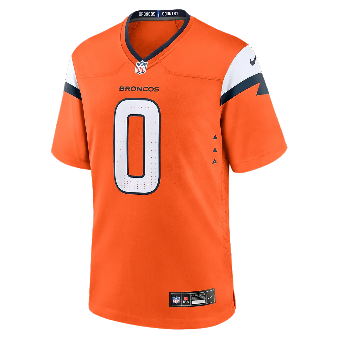 Zennovawear Jonathon Cooper Denver Broncos Team Game Jersey - Orange