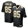 Zennovawear Jontre Kirklin New Orleans Saints Team Game Jersey - Black