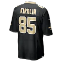 Zennovawear Jontre Kirklin New Orleans Saints Team Game Jersey - Black