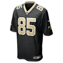 Zennovawear Jontre Kirklin New Orleans Saints Team Game Jersey - Black