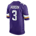 Zennovawear Jordan Addison Minnesota Vikings Game Jersey - Purple