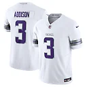 Zennovawear Jordan Addison Minnesota Vikings Alternate Vapor FUSE. Limited Jersey - White