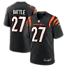 Zennovawear Jordan Battle Cincinnati Bengals Team Game Jersey - Black