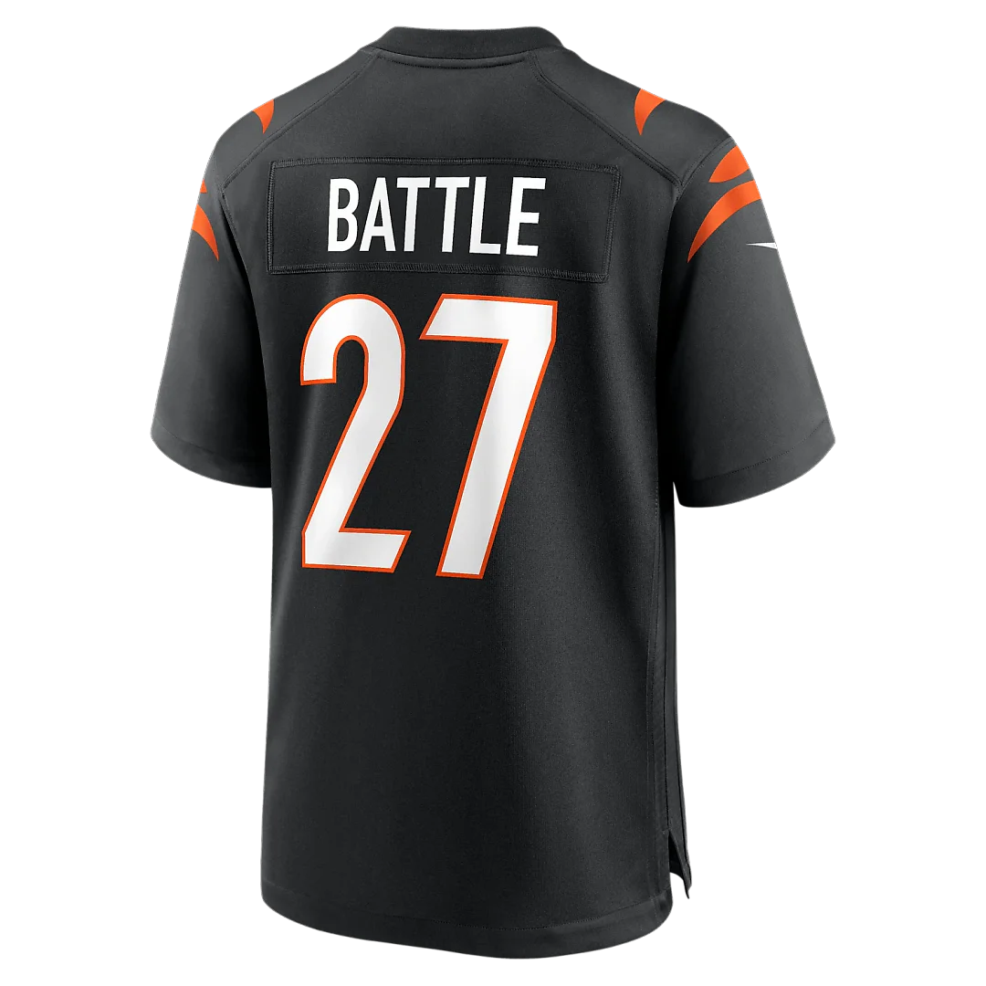 Zennovawear Jordan Battle Cincinnati Bengals Team Game Jersey - Black