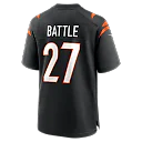 Zennovawear Jordan Battle Cincinnati Bengals Team Game Jersey - Black