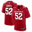 Zennovawear Jordan Burch Arizona Cardinals Team Game Jersey - Cardinal