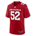 Zennovawear Jordan Burch Arizona Cardinals Team Game Jersey - Cardinal