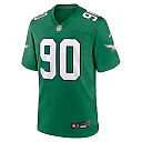 Zennovawear Jordan Davis Philadelphia Eagles Alternate Game Jersey - Kelly Green