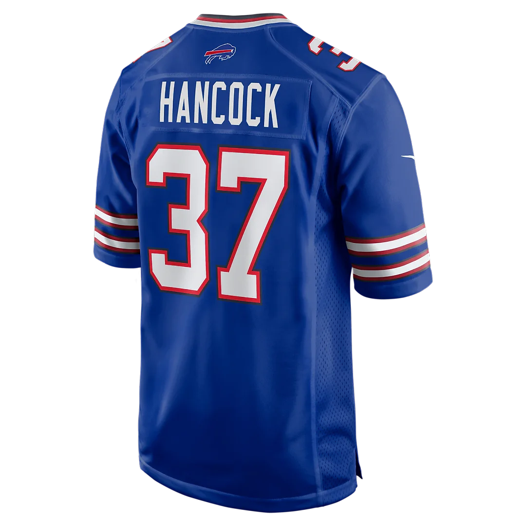 Zennovawear Jordan Hancock Buffalo Bills Team Game Jersey - Royal