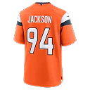 Zennovawear Jordan Jackson Denver Broncos Team Game Jersey - Orange