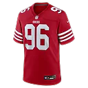 Zennovawear Jordan Jefferson San Francisco 49ers Team Game Jersey - Scarlet