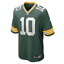 Zennovawear Jordan Love Green Bay Packers Player Game Jersey - Green