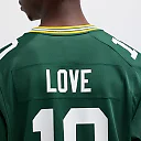 Zennovawear Jordan Love Green Bay Packers Player Game Jersey - Green