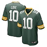 Zennovawear Jordan Love Green Bay Packers Player Game Jersey - Green