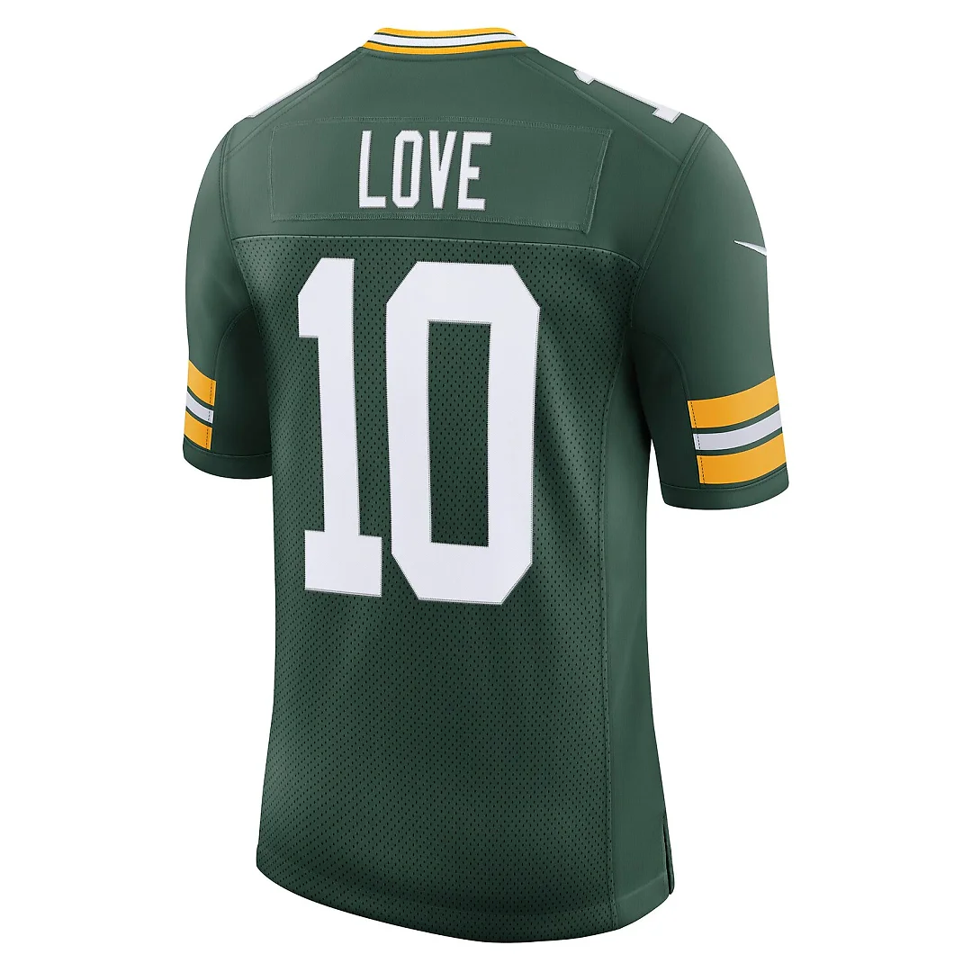 Zennovawear Jordan Love Green Bay Packers Team Vapor Untouchable Limited Jersey - Green
