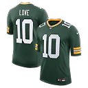 Zennovawear Jordan Love Green Bay Packers Vapor Untouchable Stitched Limited Jersey - Green