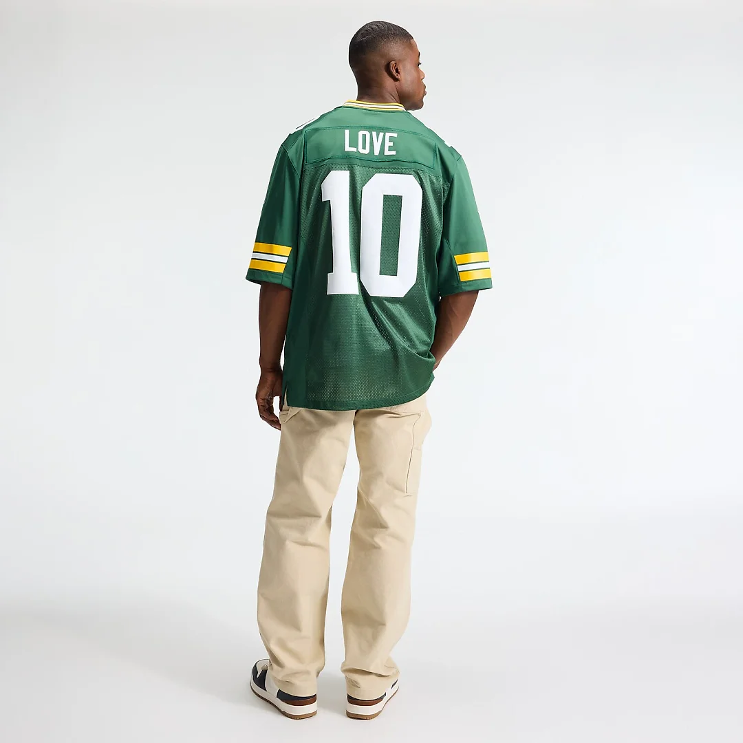 Zennovawear Jordan Love Green Bay Packers Vapor Untouchable Stitched Limited Jersey - Green