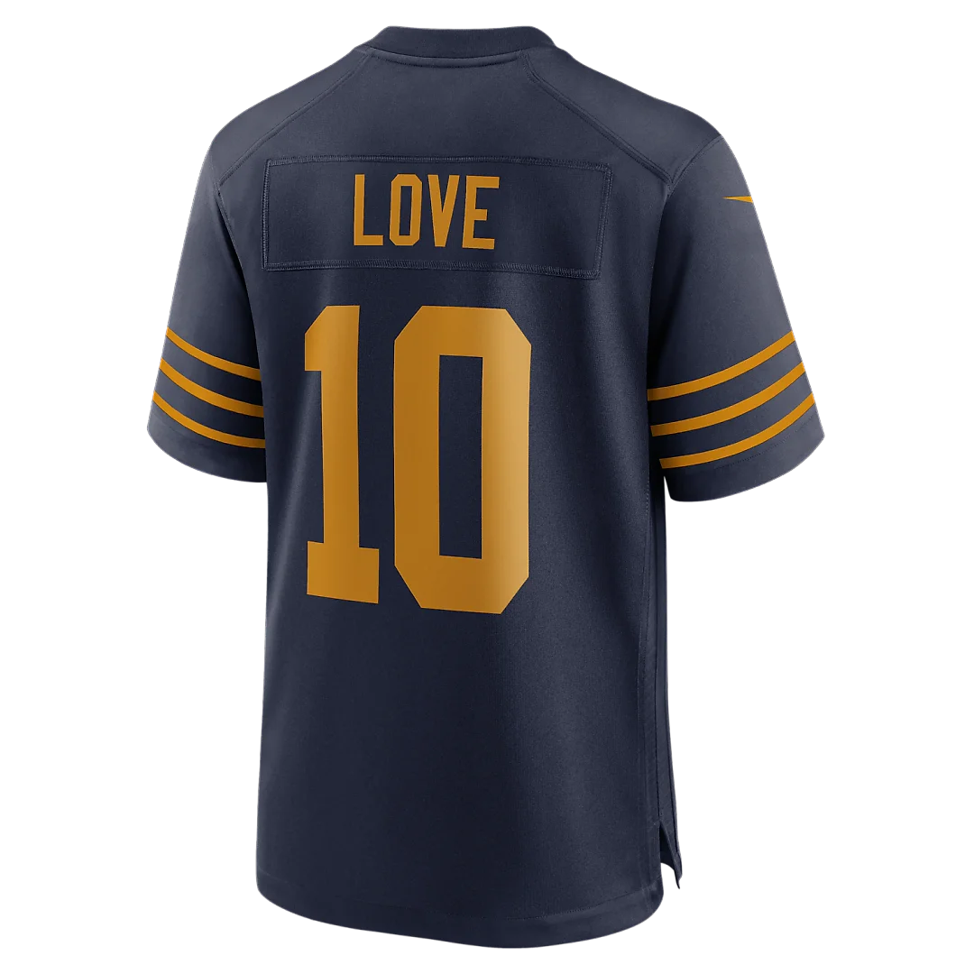 Zennovawear Jordan Love Green Bay Packers The 1923 Classic Game Jersey - Navy