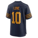 Zennovawear Jordan Love Green Bay Packers The 1923 Classic Game Jersey - Navy
