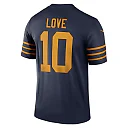 Zennovawear Jordan Love Green Bay Packers The 1923 Classic Legend Player Dri-FIT Top - Navy