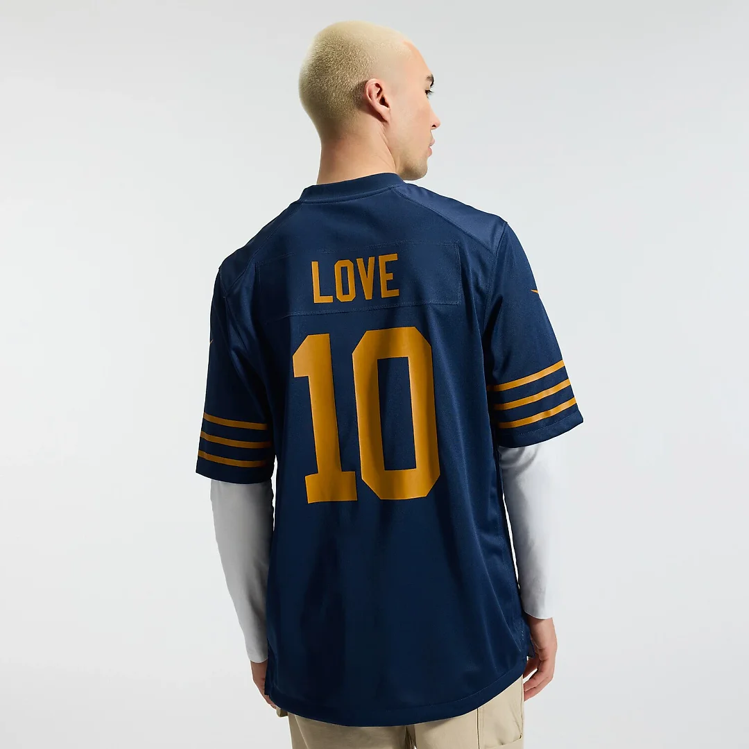 Zennovawear Jordan Love Green Bay Packers The 1923 Classic Game Jersey - Navy