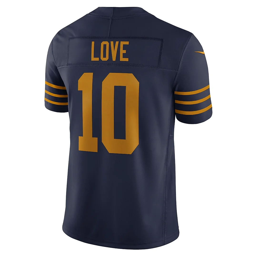 Zennovawear Jordan Love Green Bay Packers The 1923 Classic Vapor FUSE. Limited Jersey - Navy