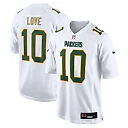 Zennovawear Jordan Love Green Bay Packers Fashion Game Jersey - White