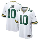 Zennovawear Jordan Love Green Bay Packers Game Jersey - White