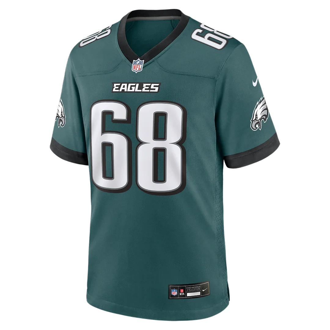 Zennovawear Jordan Mailata Philadelphia Eagles Team Game Jersey - Midnight Green