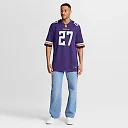 Zennovawear Jordan Mason Minnesota Vikings Team Game Jersey - Purple