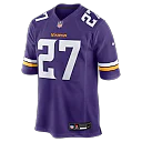 Zennovawear Jordan Mason Minnesota Vikings Team Game Jersey - Purple