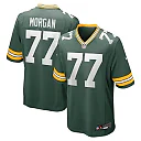 Zennovawear Jordan Morgan Green Bay Packers Player Game Jersey - Green