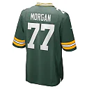 Zennovawear Jordan Morgan Green Bay Packers Player Game Jersey - Green