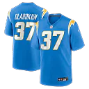 Zennovawear Jordan Oladokun Los Angeles Chargers Team Game Jersey - Powder Blue