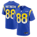 Zennovawear Jordan Whittington Los Angeles Rams Team Game Jersey - Royal